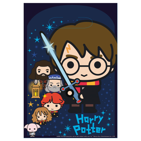 Partytüten Harry Potter, 8er Pack