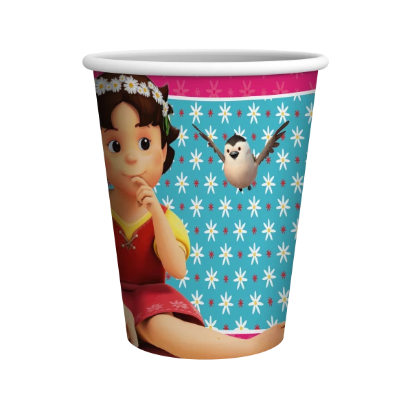 Becher Heidi, 250ml, 10er-Pack