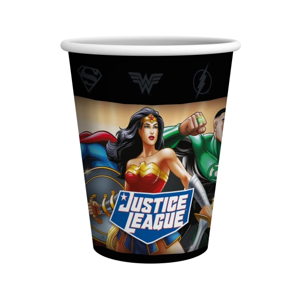 Becher Justice League, 250ml, 10er-Pack