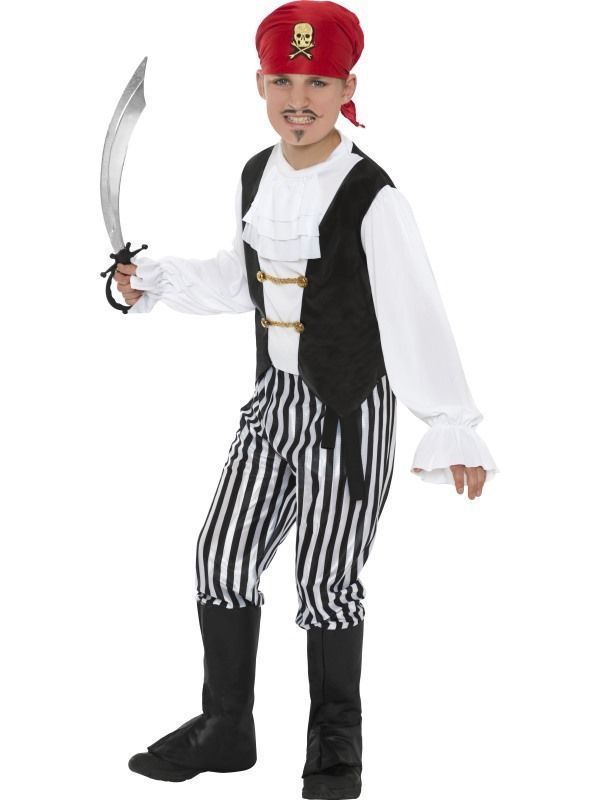 Kostümverleihkiste Piraten Premium, inkl. Accessoires