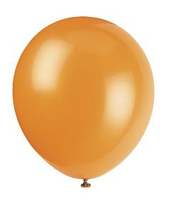 Luftballons, orange, 10er Pack