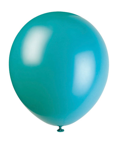 Luftballons, türkis, 10er Pack