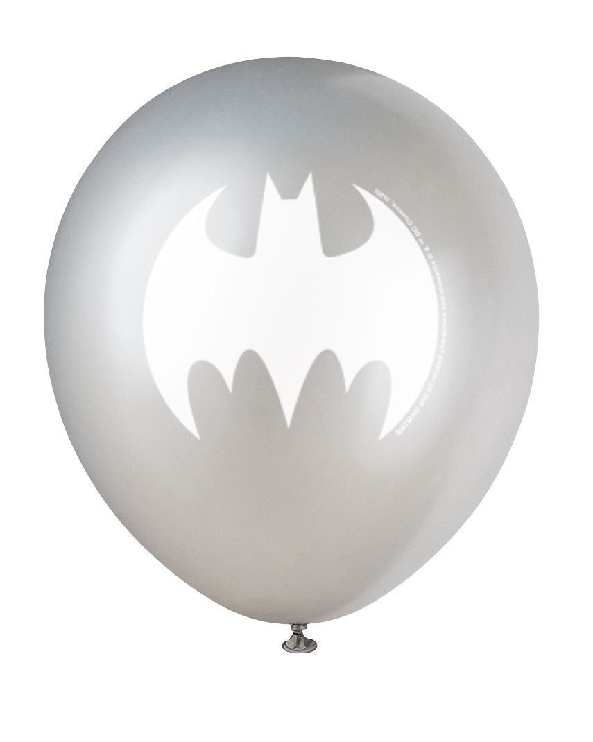 Luftballons Batman NEU, 8er Pack, 29cm