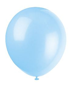 Luftballons, hellblau, 10er Pack