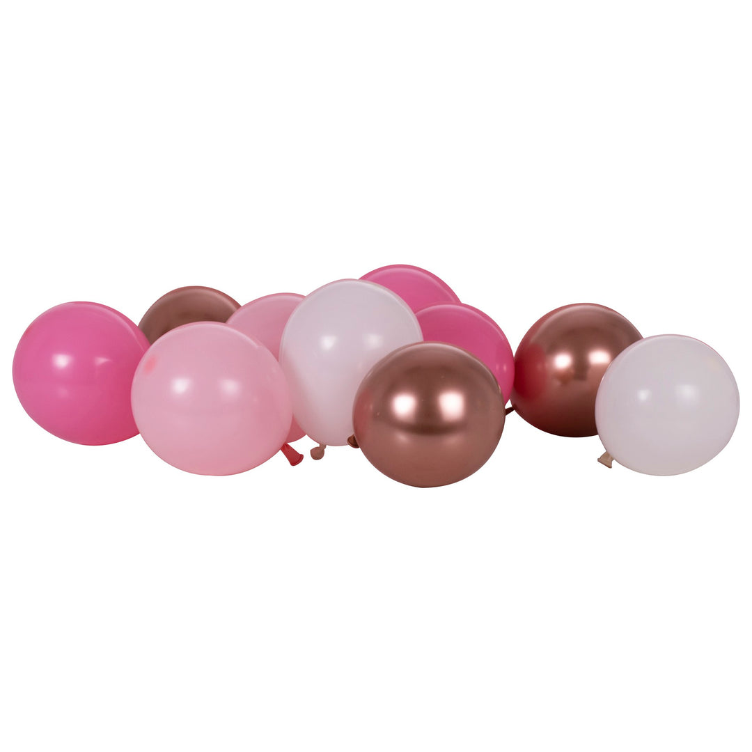 Mosaik Ballone - ideal zum Befüllung von Zahlenrahmen - 40er Pack, versch. Farben kinderparties-shop