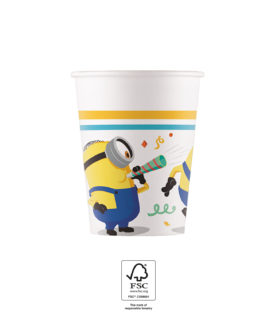 Minions Partybecher, 8er Pack, 200ml