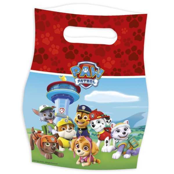 Mitgebsel Tüten, Paw Patrol 2019, 6er Set