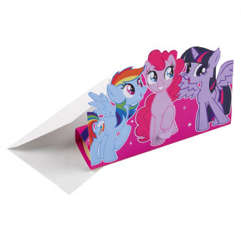 Einladung My Little Pony, 8er Pack inkl. Umschläge