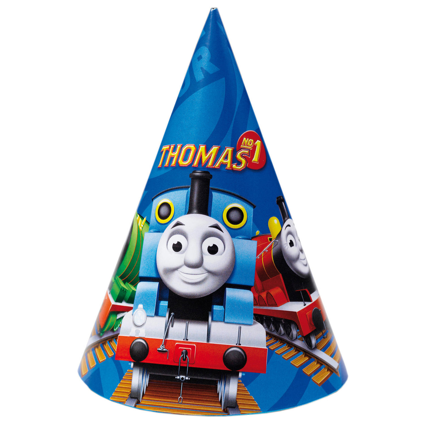 Party Hütchen Thomas und seine Freunde, Züge, 6er Pack Partycones