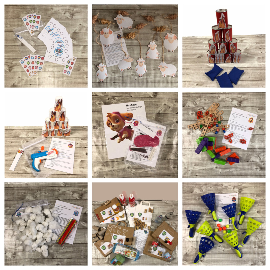 Spiele Verleihkiste Paw Patrol Party