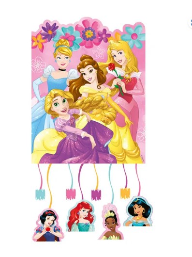 Pinata Disney Princess, zum Ziehen, 21x27 cm image