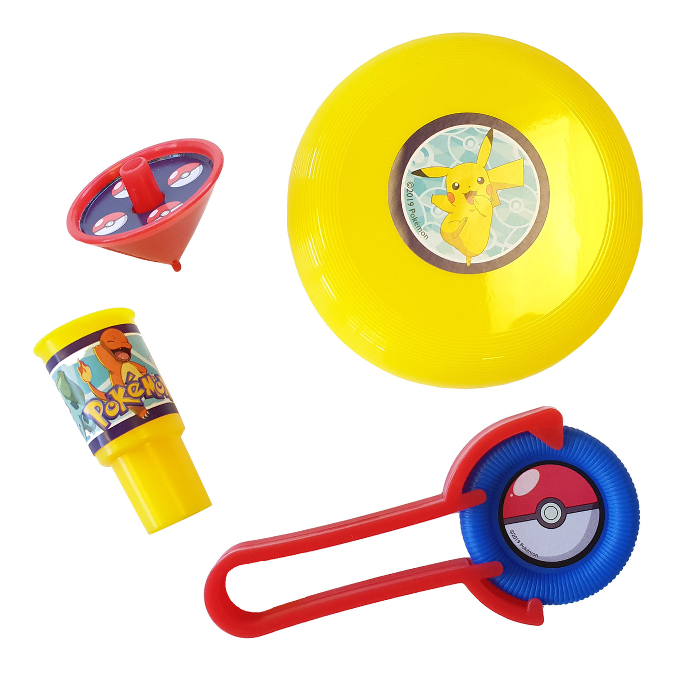 Party-Geschenke Set Pokemon, für 6 Kinder, 24-tlg, Mitgebsel, Gastgeschenk, Giva-away, Spielzeug, Kindergeburtstag, Motto-Party