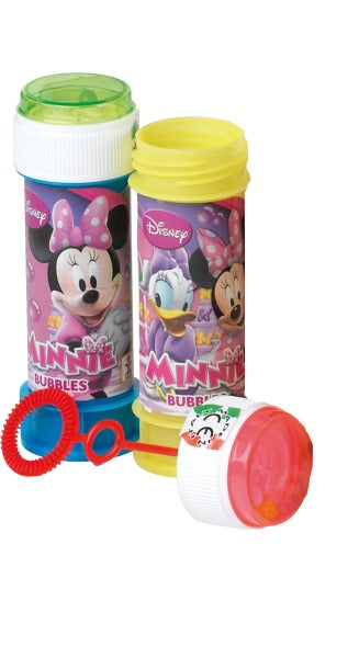 Seifenblasen Minnie Maus, mit Geduldspiel im Deckel, 1 Stk.