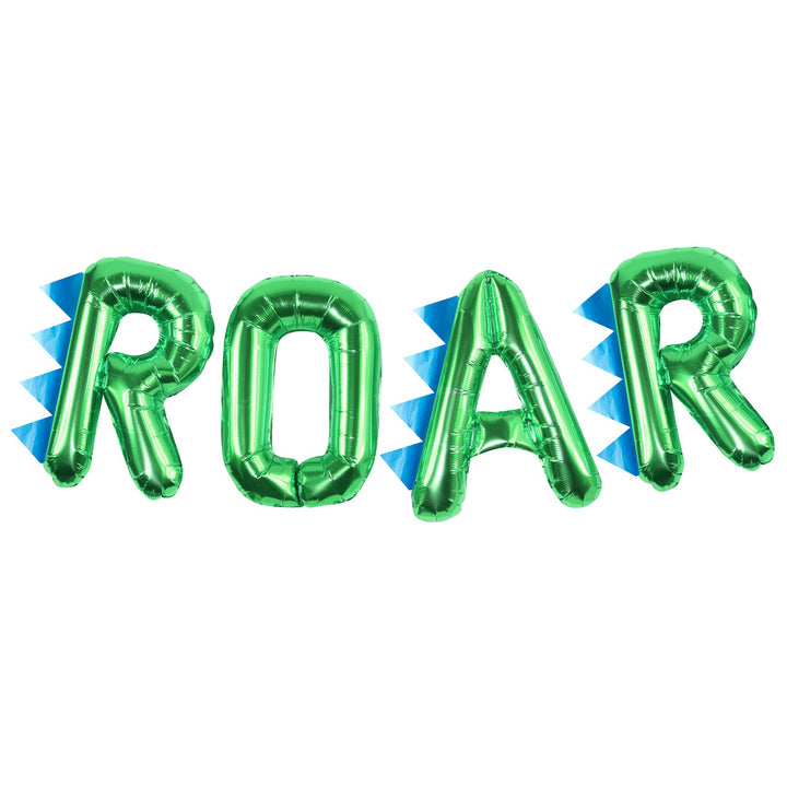 Dinosaurier Folienballons "ROAR", Ballongirlande