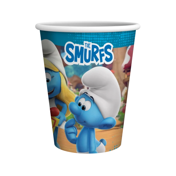 Becher Die Schlümpfe, 250ml, 10er-Pack