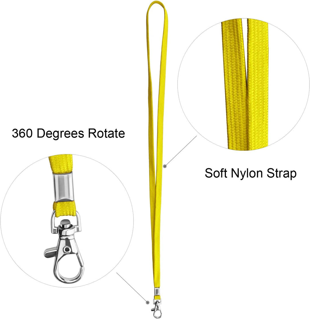 Ausweishalter, mit Karabiner, versch. Farben