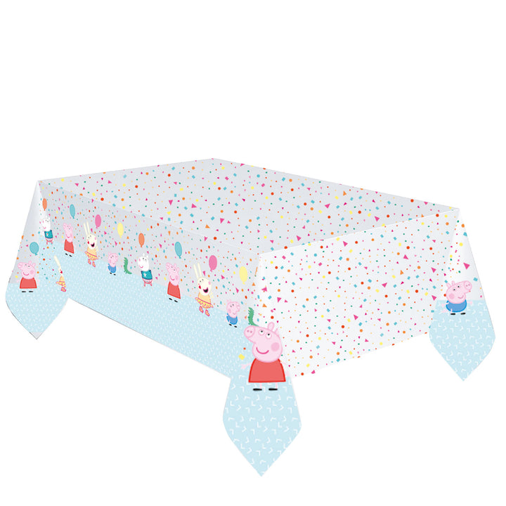 Tischdecke, Peppa Pig, NEU, 1.2 x 1.8 m, Party Deko Motto-Party am Kindergeburtstag, Geburtstag