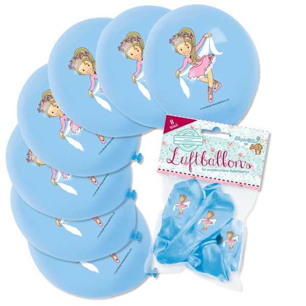 Luftballons Ballerina, 8 Stk.
