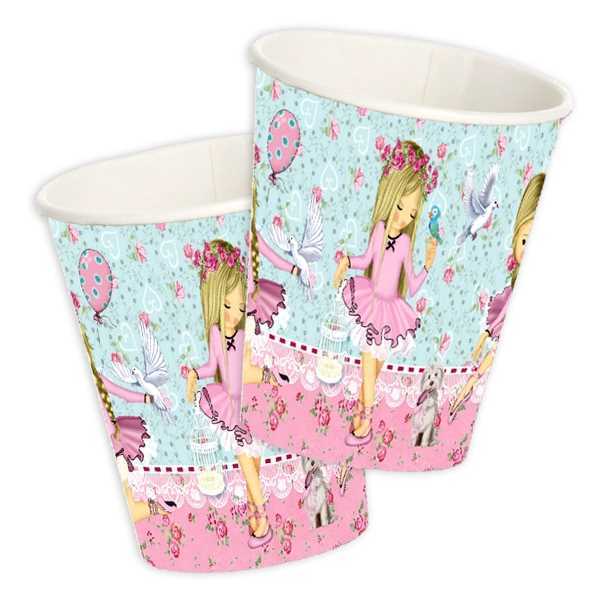 Party Set Basic Ballerina 8 Kids, 36-teilig