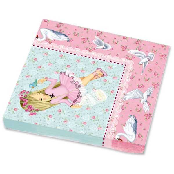 Party Set Basic Ballerina 8 Kids, 36-teilig