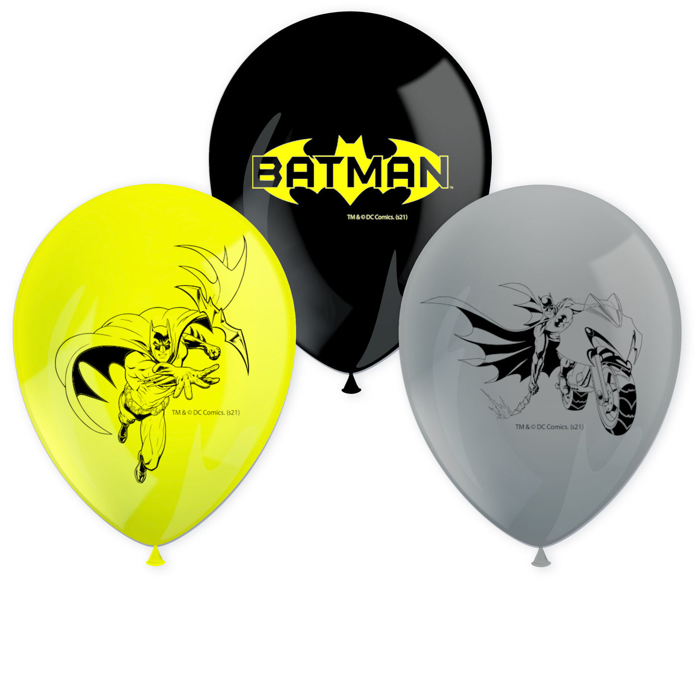Batman Luftballons, 8er Pack