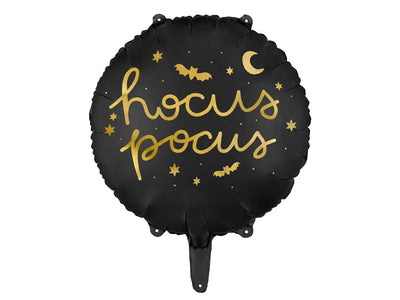 Hocus Pocus Folienballon, Hexen / Halloween / Zauberer Party, 45cm