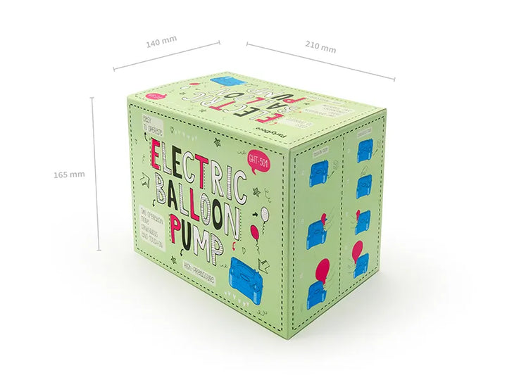 Elektrische Ballonpumpe mit zwei Ausgängen - ideal für Ballongirlanden kinderparties-shop