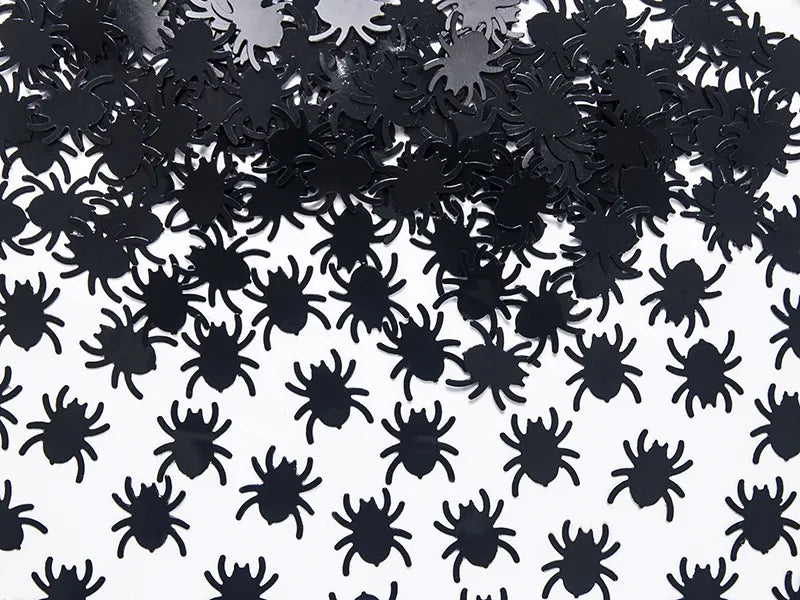 Spinnen Konfetti, schwarz, Halloween / Spiderman, 15g