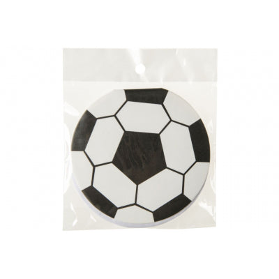 Notizblock Fussball, 1 Stück, 8 cm kinderparties-shop