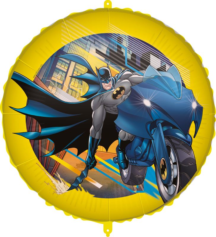 Folienballon Batman, rund, 46cm