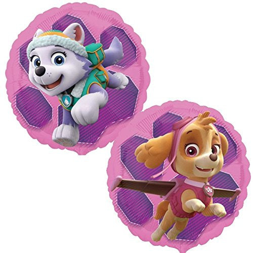 Folienballon Paw Patrol Skye & Everest, 43cm