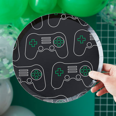 Controller Party Teller Game On, Gaming Party, 8er Pack