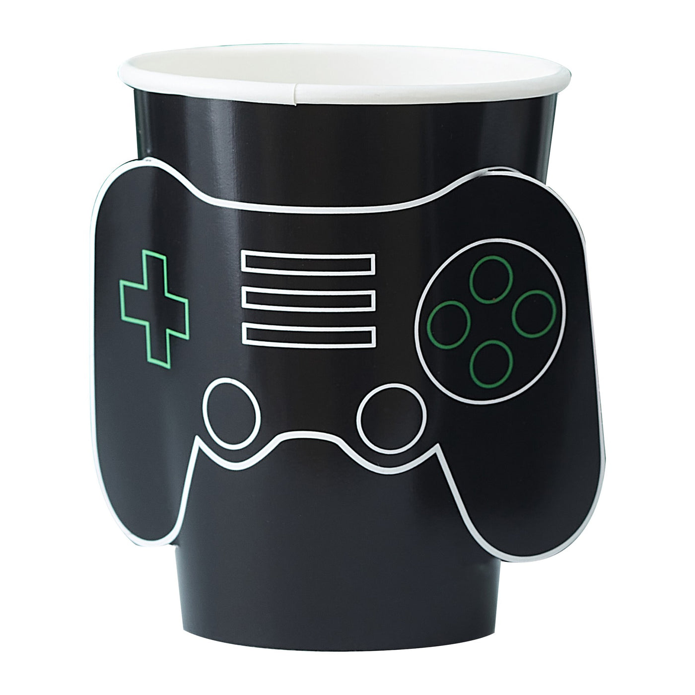 Gaming Pop Out Party Becher "Game On", Controller, 8er Pack
