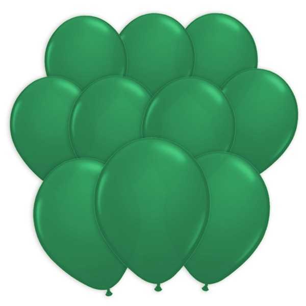 Megapack XL Luftballons, grün, 100er Pack, Party Deko Motto-Party am Kindergeburtstag, Geburtstag