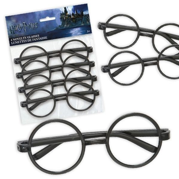 Mitgebsel Harry Potter Brillen, 4er Pack
