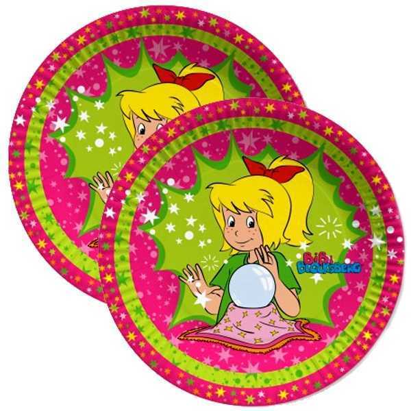 Party Deko Set Basic Bibi Blocksberg, für Kinder, 36-tlg